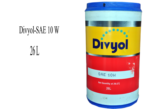 DIVYOL HYDRAULIC OIL SAE 10W 26LTR